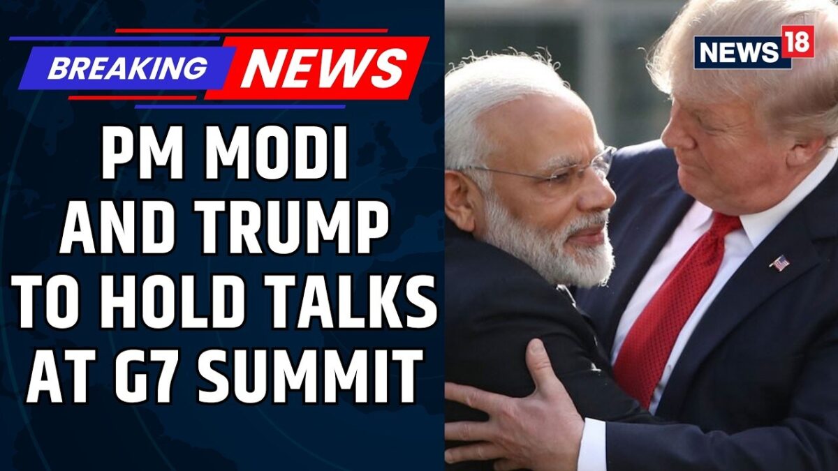 PM Narendra Modi to Hold Bilateral Talks with President Trump on the Sidelines of the G7 Summit