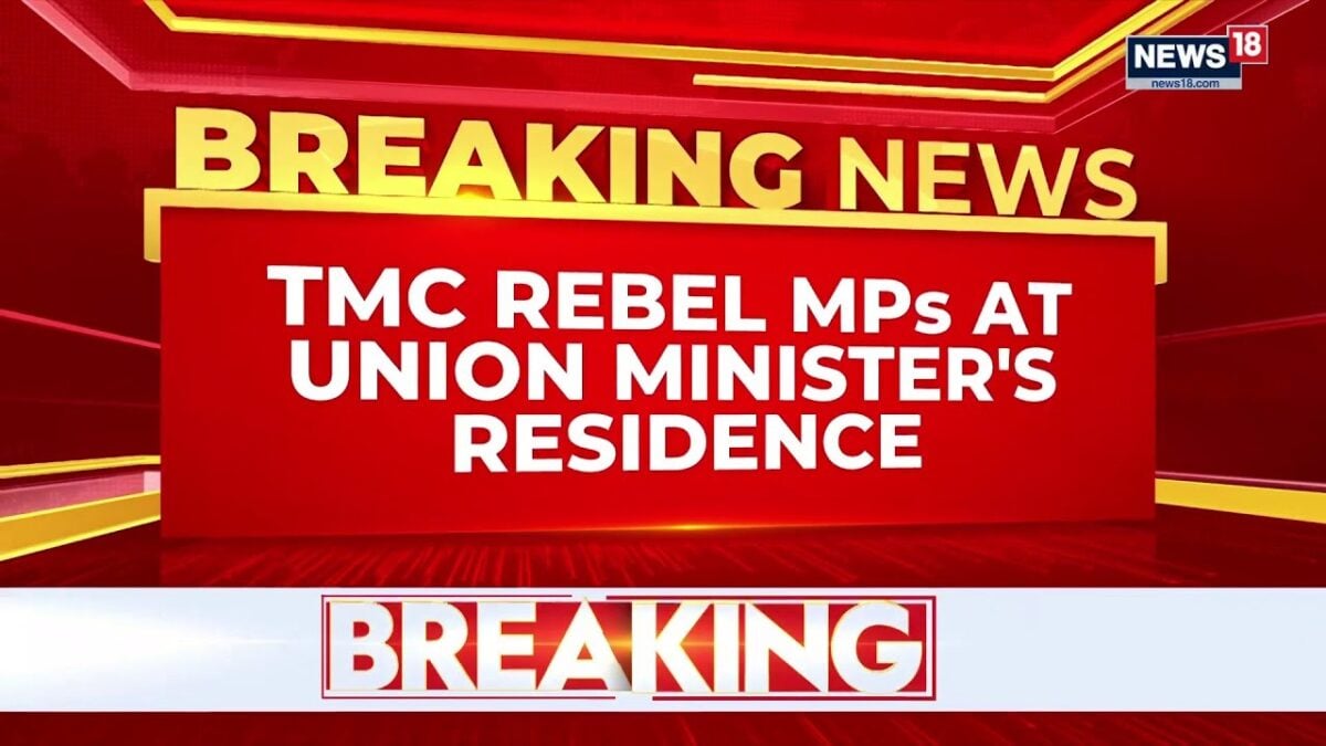 VISUALS OUT: Rebel TMC MP Saayoni Ghosh Arrives At BJP Minister Bhupender Yadav’s Delhi Residence!