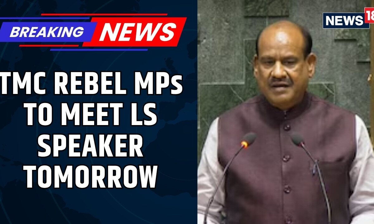 19 Rebel TMC MPs To Meet Speaker Om Birla To Demand "Real TMC" Status! | BREAKING NEWS | News18