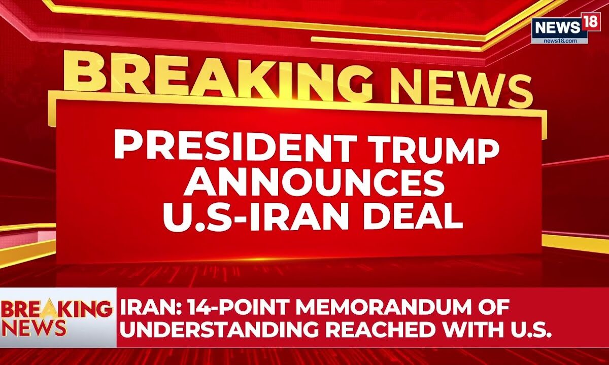 Trump Announces Peace Deal With Iran, Naval Blockade To Be Removed From Strait Of Hormuz | News18