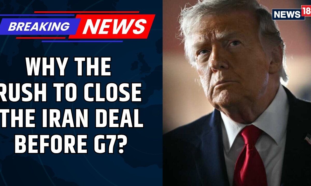 Iran War | Trump Wanted US–Iran Agreement Finalized Before G7 Summit? Why? | Strait Of Hormuz