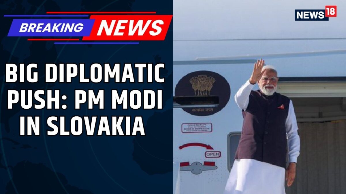 PM Modi Arrives In Slovakia On First Indian Pm Visit Since 1993; Trade, Investment Talks On Agenda