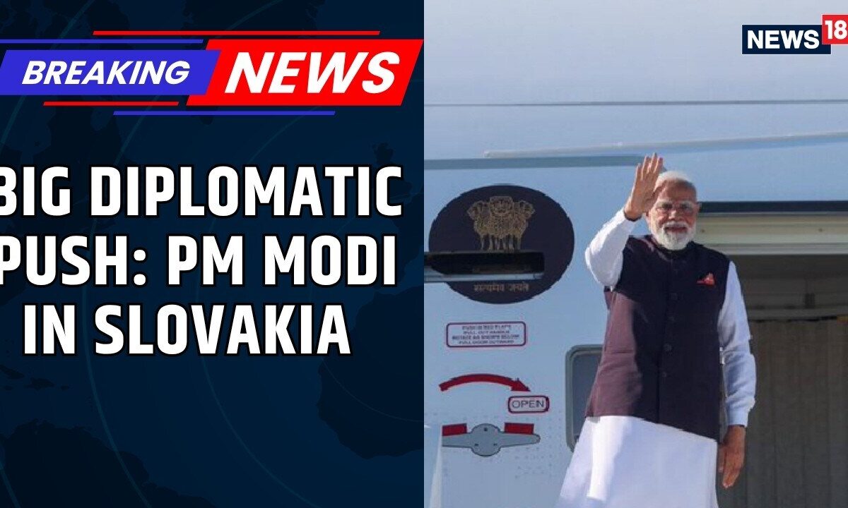 PM Modi Arrives In Slovakia On First Indian Pm Visit Since 1993; Trade, Investment Talks On Agenda