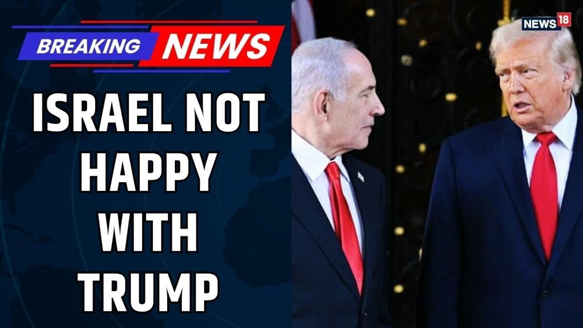 US President Donald Trump's Iran Deal Push Triggers Unease In Israel | U.S.-Iran News Latest Updates