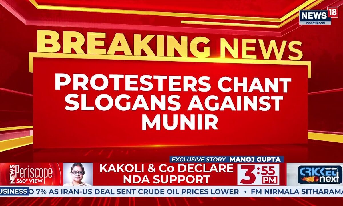 Kashmiris Protest Against Pakistan In UK And US, Chant Slogans Against Asim Munir | News18