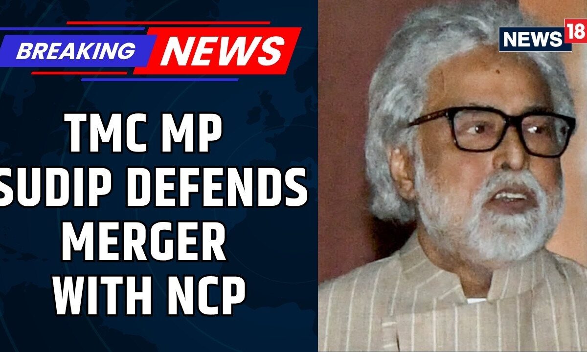 TMC MP Sudip Bandyopadhyay Defends Merger with Nationalist Citizens Party, Cites Two-Thirds Rule