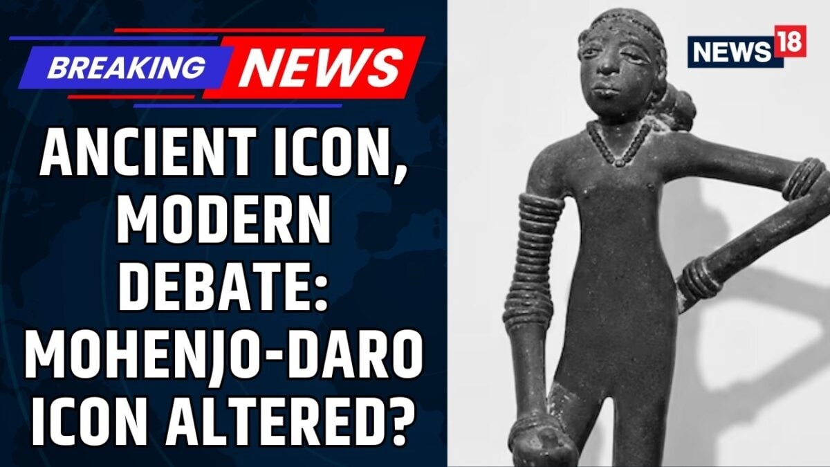 NCERT Class 9 Textbook Sparks Row Over Altered Mohenjo-Daro “Dancing Girl” Depiction | News18