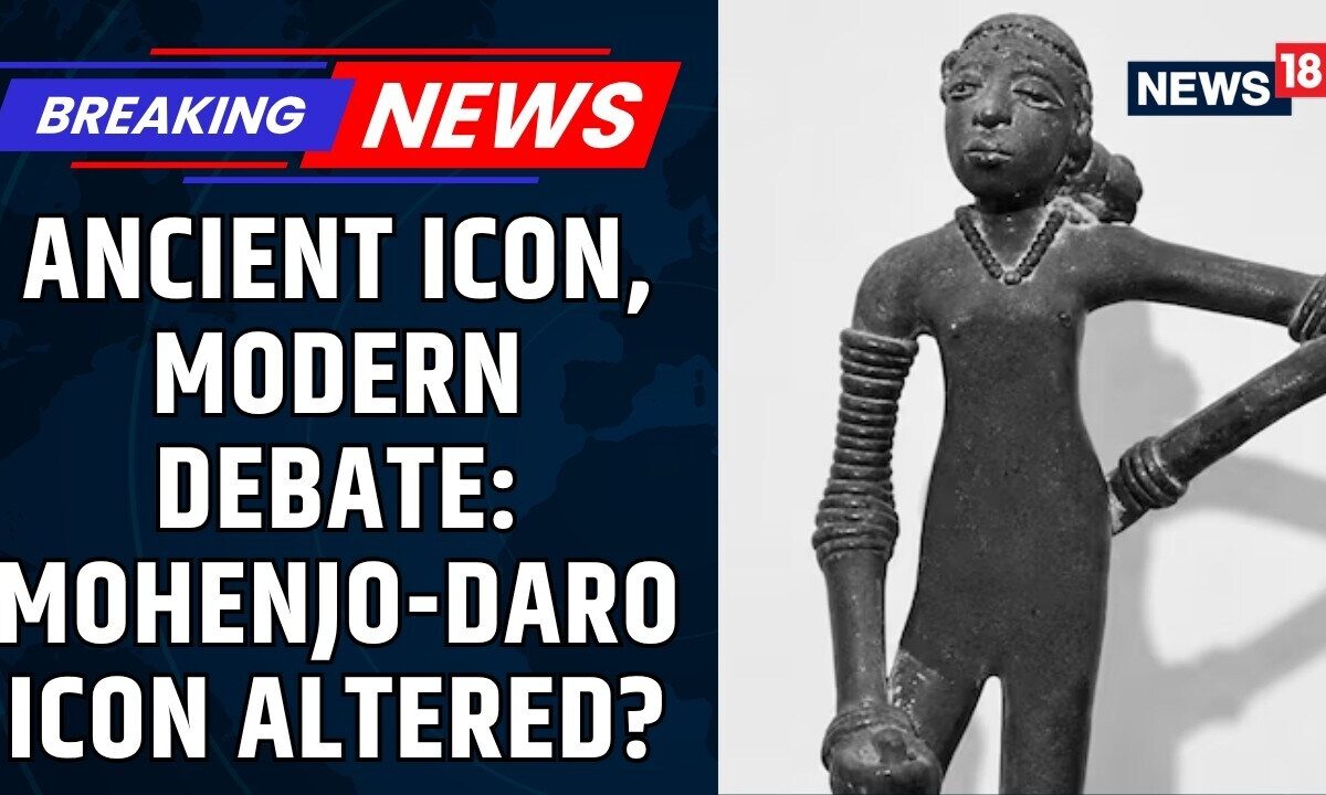 NCERT Class 9 Textbook Sparks Row Over Altered Mohenjo-Daro “Dancing Girl” Depiction | News18
