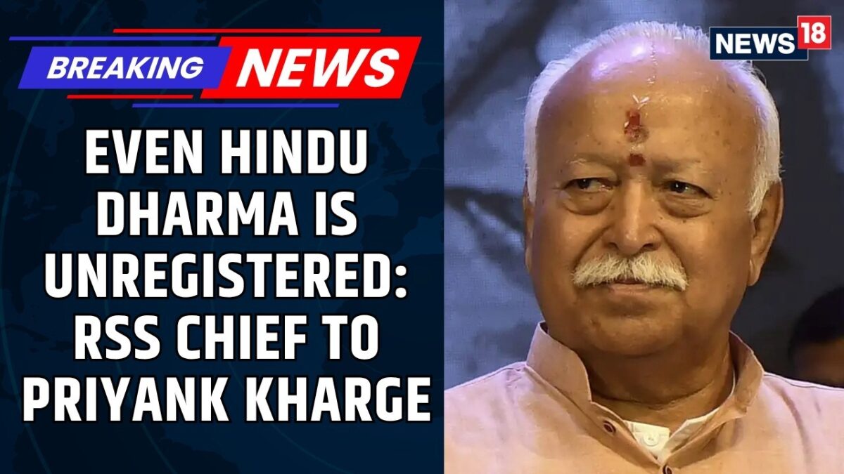 RSS Chief Mohan Bhagwat Defends Organisation's Unregistered Status Amid Criticism, Slams Kharge