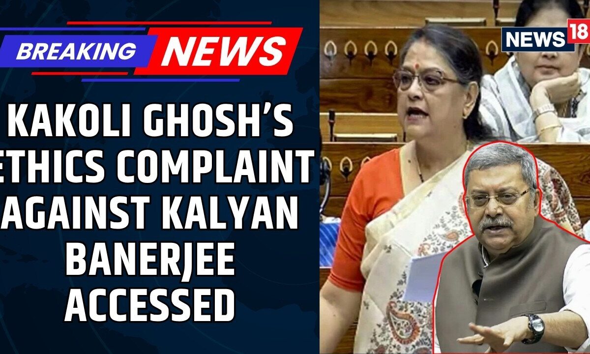 TMC vs Rebel TMC: Kakoli Ghosh’s June 10 Ethics Complaint Against Kalyan Banerjee Accessed | News18