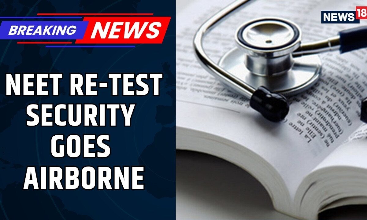 NEET Re-Exam Gets High-Security Boost as Army Helicopter Airlifts Question Papers | News18