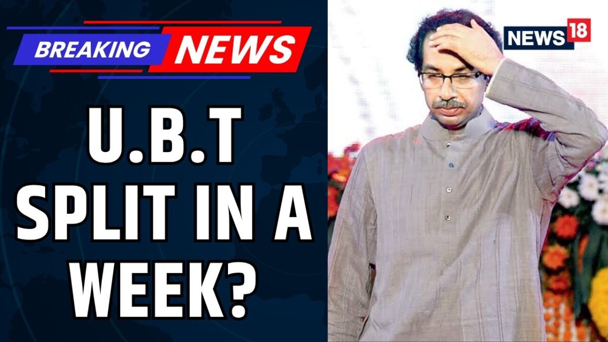 Shiv Sena UBT may split within a week, 14-16 MLAs could switch sides