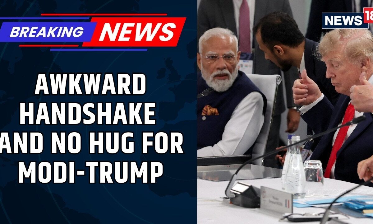 BREAKING: Handshakes, Smiles But No Warm Hugs: PM Modi's First Meet With Trump After 16 Month
