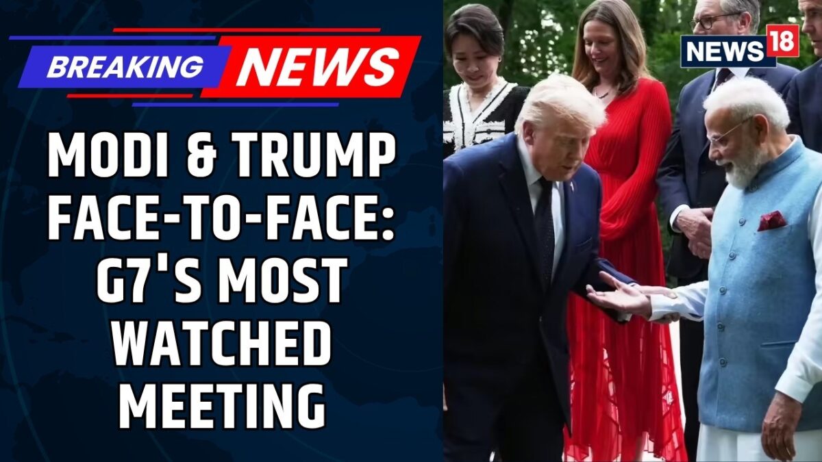 Modi-Trump Bilateral At G7: Trade, West Asia Crisis & Energy Security Take Center Stage | G7 Summit