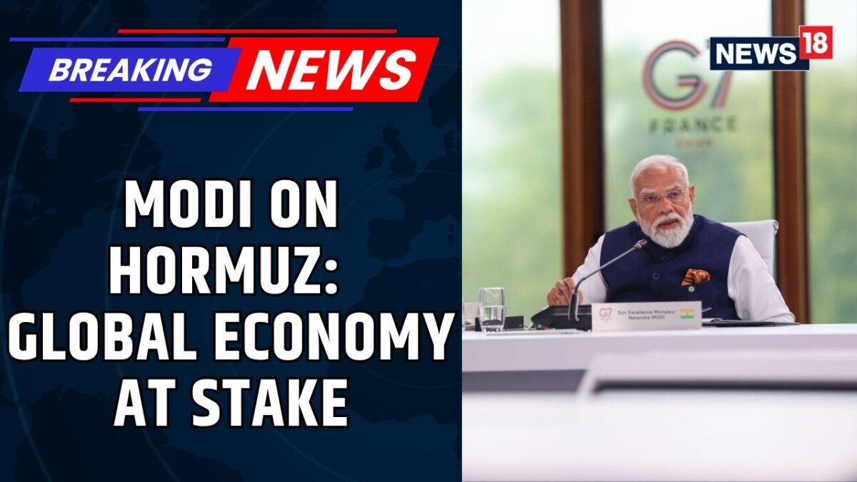 PM Modi Stresses Importance Of Strait Of Hormuz | 'Global Economy Depends On It' | Modi Trump|News18