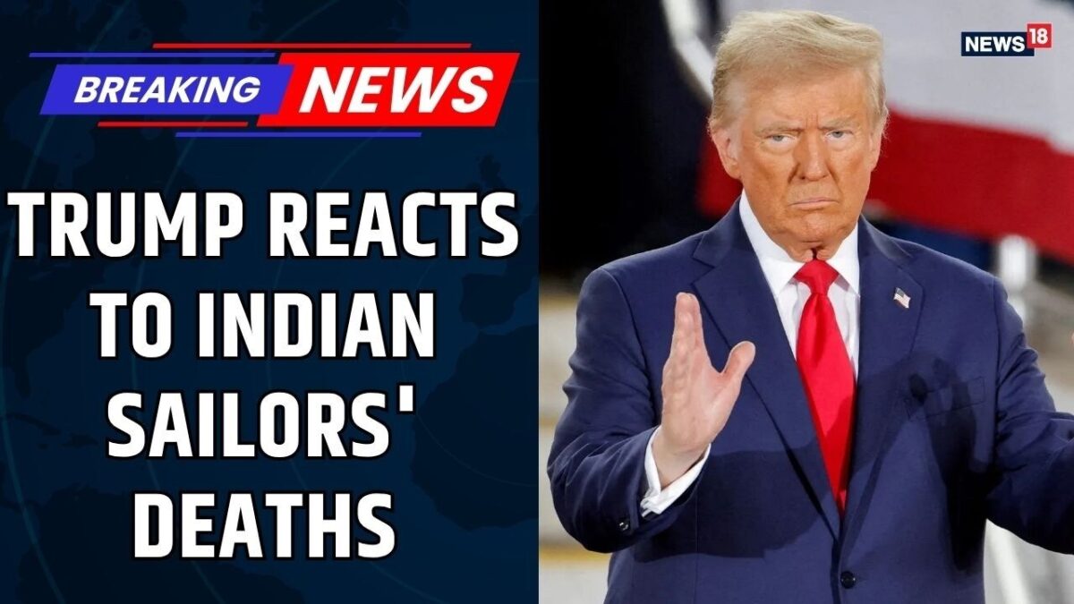 G7 Summit News | U.S President Donald Trump Reacts To Indian Sailors' Deaths At G7 Summit | News18
