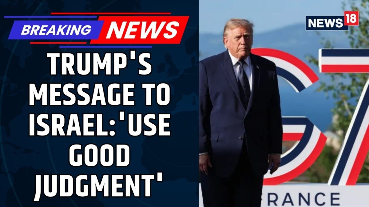 Trump On Iran: 'We Defeated Them In The First Week' | Urges Israel To Show Restraint | News18