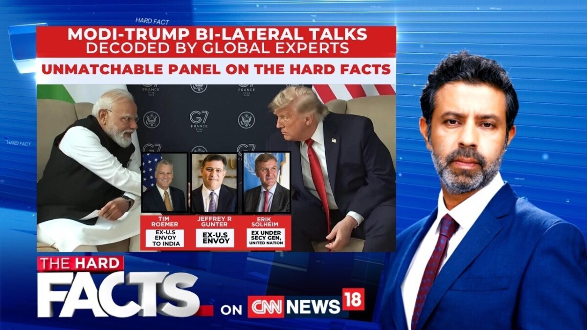 Trump Backs Modi, But Skepticism Persists | But Can Words Turn Into Action? |G7 Summit #thehardfacts