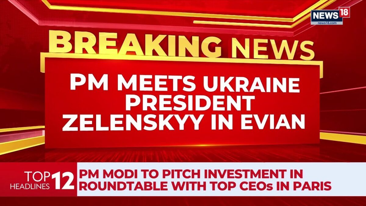 Modi Meets Zelensky At G7, Calls For India-Ukraine Trade To Return To Pre-War Levels | News18