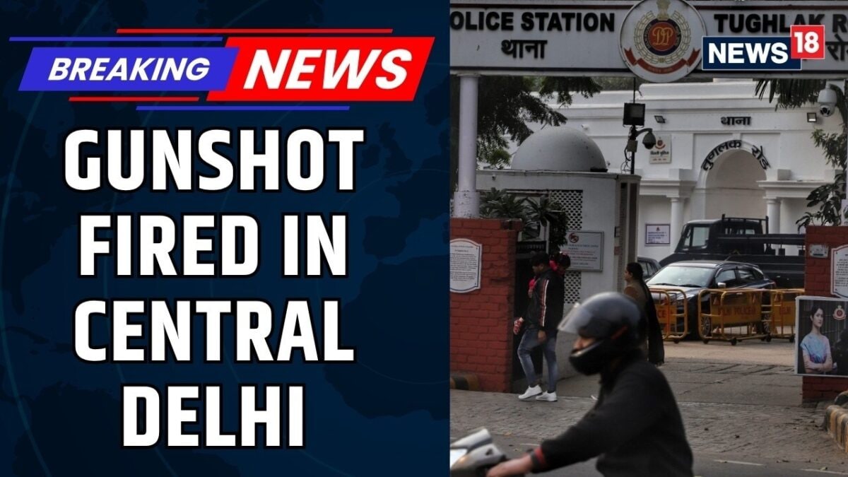 Gunshot Fired In Delhi’s Tughlak Road Area, One Person Shot During Incident | Delhi News | News18
