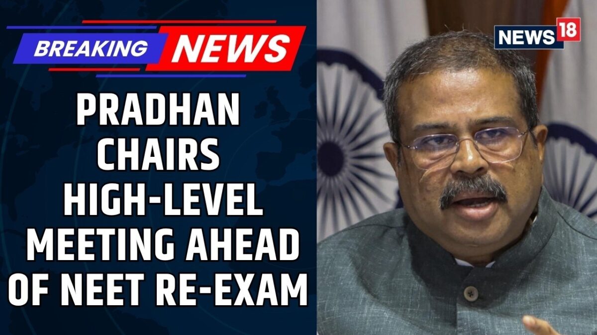 Education Minister Dharmendra Pradhan Reviews Security, Logistics Ahead Of NEET Re-Examination