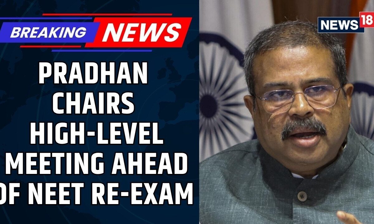 Education Minister Dharmendra Pradhan Reviews Security, Logistics Ahead Of NEET Re-Examination