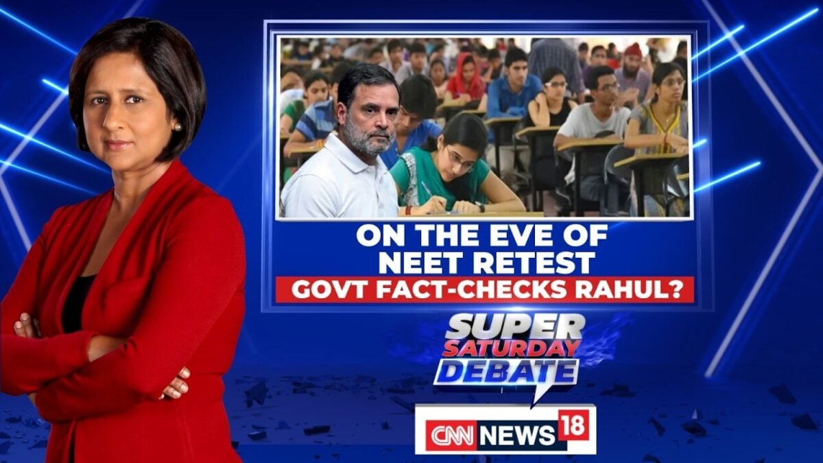 On The Eve Of NEET Re-Test, Government Fact Checks Rahul Gandhi | India All Set for NEET 2026?