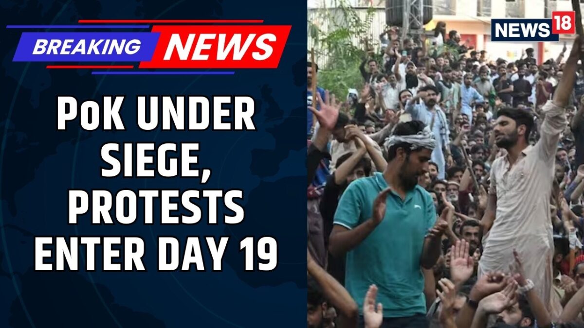 CNN-News18 Accesses Exclusive Details of Major Anti-Pakistan Protest Movement in PoK | News18