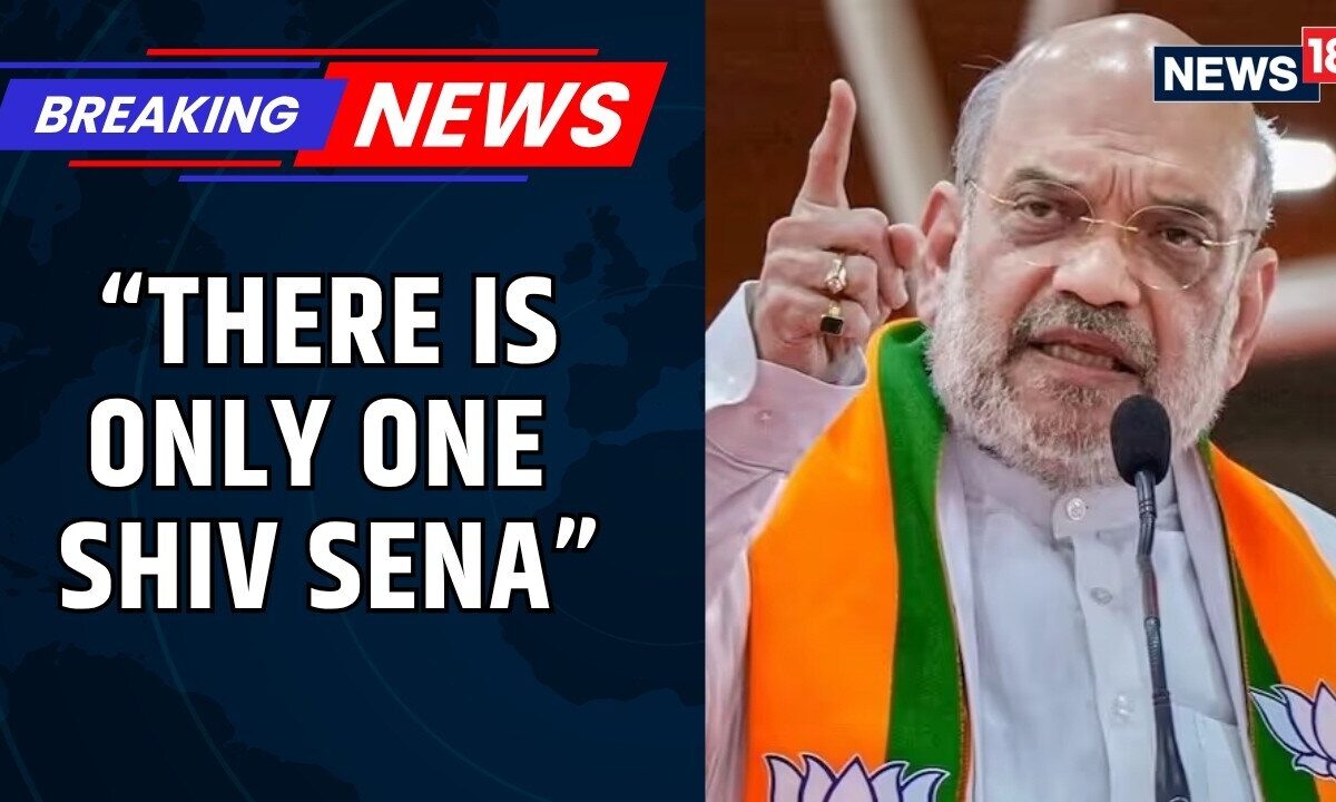 Maharashtra Politics Erupts: Amit Shah Backs Shinde Sena, Rebel MPs Under Fire | BREAKING | News18