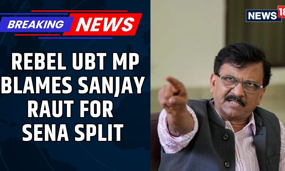 #BreakingNews | Rebel UBT MP Nagesh Ashtikar Breaks Silence, Blames Sanjay Raut for Sena Split