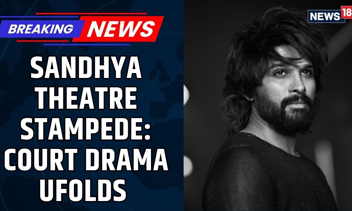 Sandhya Theatre Stampede | Actor Allu Arjun to Appear Virtually Before Nampally Court | News18