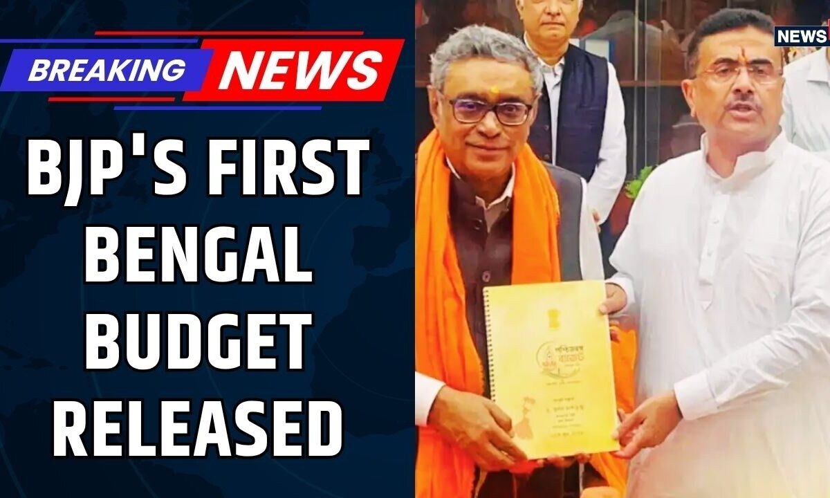 Bengal Budget 2026: 1 Lakh Jobs, DA Hike & Massive Women Reservation Announced And Much More