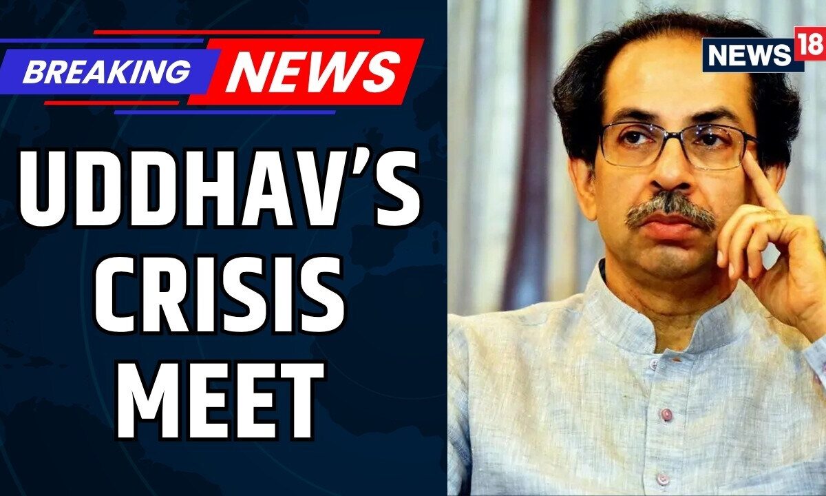 Uddhav Thackeray Chairs Key Meeting At Residence Amid Shiv Sena UBT Split Meltdown | News18