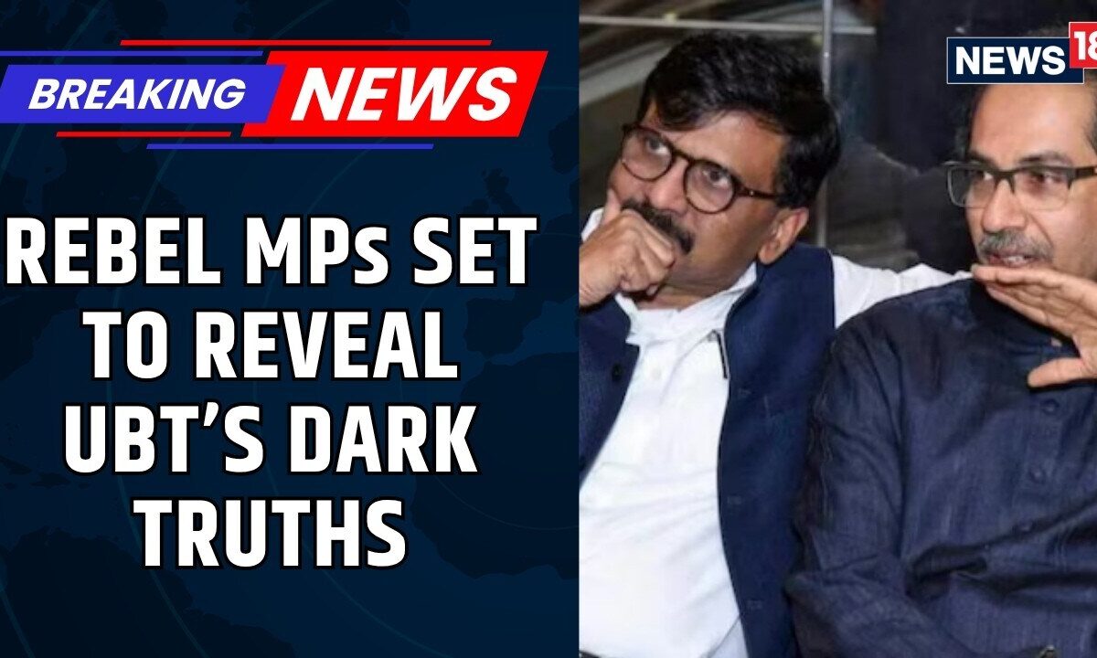 Breaking News | Rebel MPs Set to Reveal Why They Left UBT Sena | Political Bombshell Expected