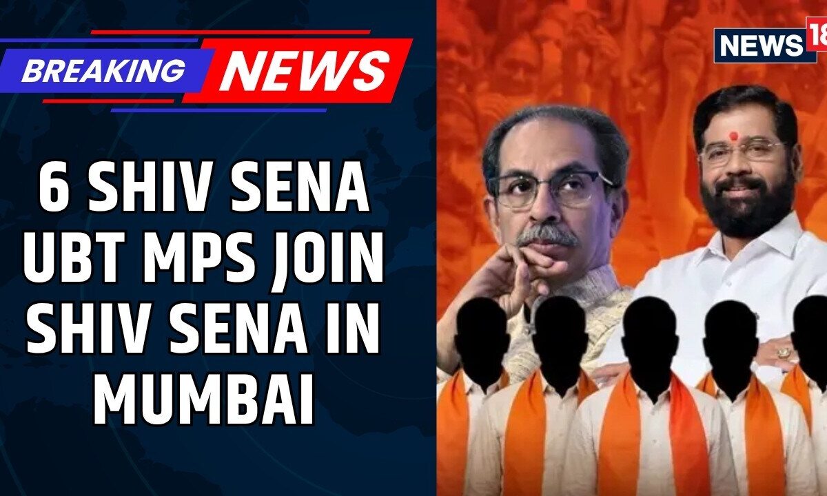 Big blow to Uddhav Thackeray as six rebel UBT MPs officially join Shinde's Shiv Sena