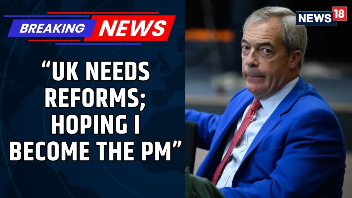 EXCLUSIVE: Nigel Farage Says “I Hope I Become UK Prime Minister” | Claims Britain Needs Reform
