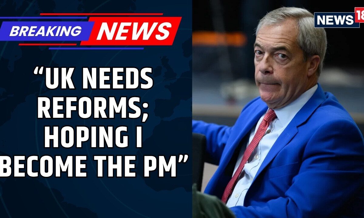 EXCLUSIVE: Nigel Farage Says “I Hope I Become UK Prime Minister” | Claims Britain Needs Reform