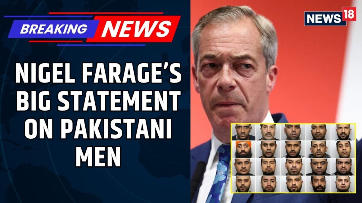 Pakistani Muslim Men Were Protected Because Of Fear Of Civil Unrest: Nigel Farage On Grooming Gangs