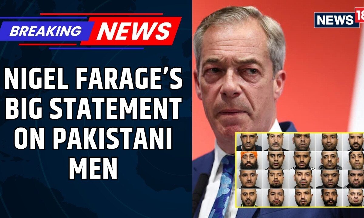 Pakistani Muslim Men Were Protected Because Of Fear Of Civil Unrest: Nigel Farage On Grooming Gangs