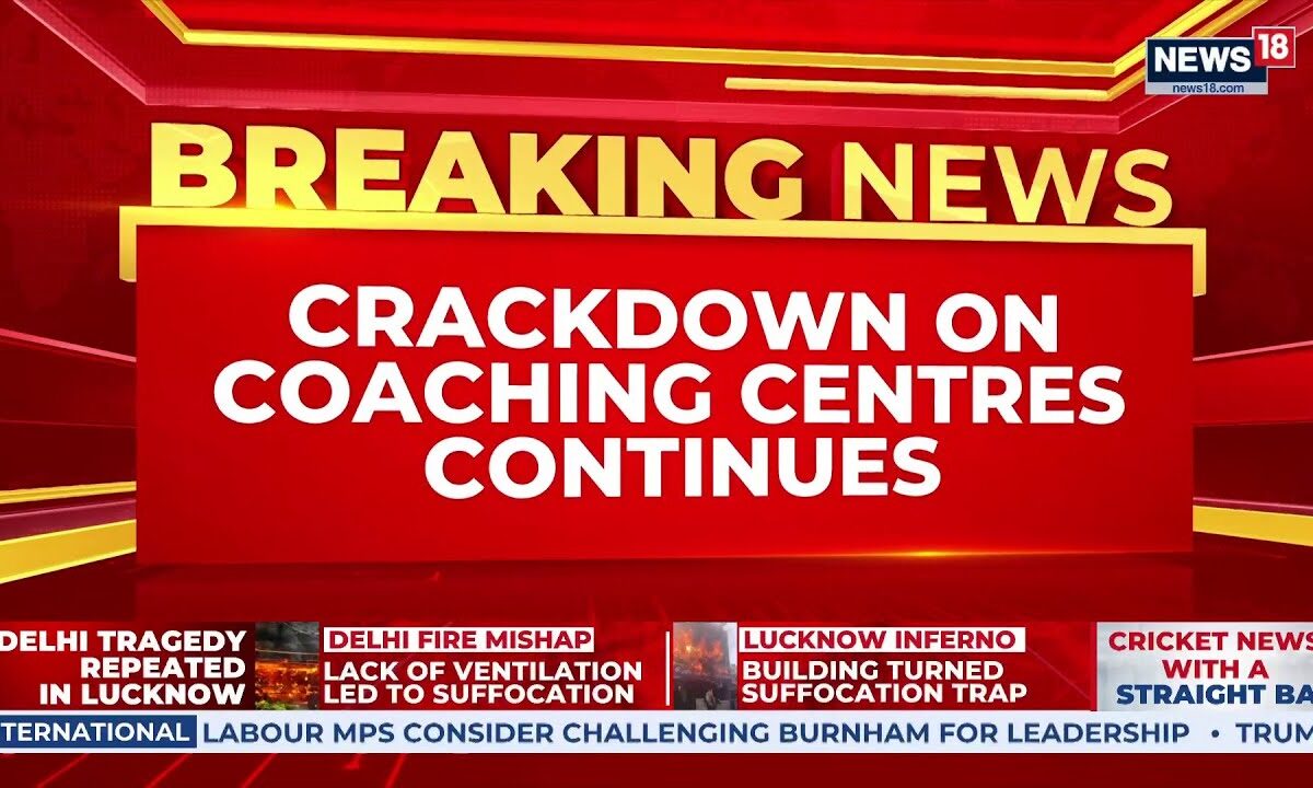 8 Coaching Centres Sealed In Jaipur As Crackdown Continues After Lucknow Fire Tragedy | News18