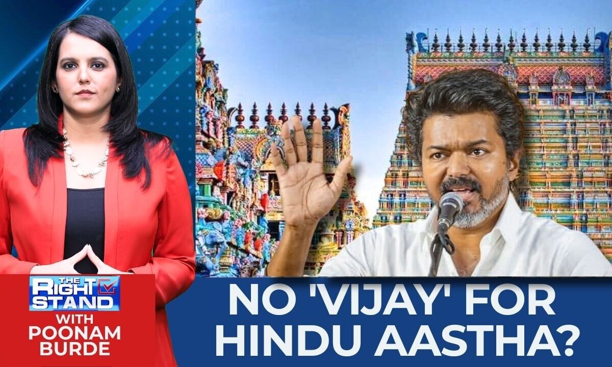 Vijay's TVK Faces Hindu Backlash? Deepam Row Sparks Massive Political Storm | The Right Stand