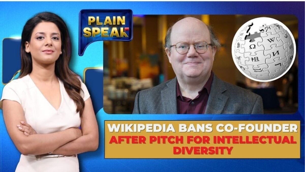 Wikipedia Co-Founder Larry Sanger Banned After CNN-News18 Interview On Bias Claims | #plainspeak
