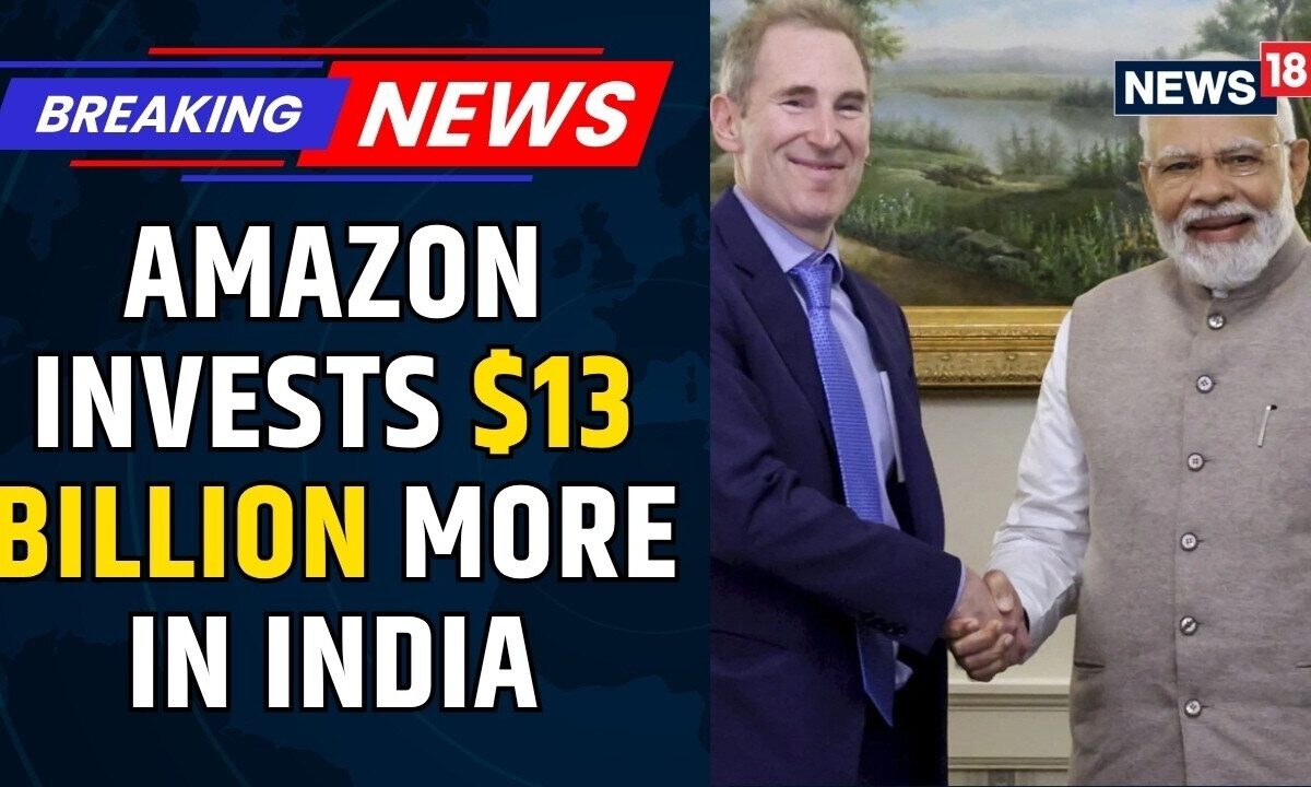 Amazon CEO Meets PM Modi: $48B India Investment Plan Focused On AI And Cloud Growth | News18