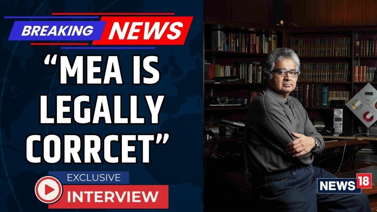 "Passport Is Not Conclusive Proof Of Citizenship": Harish Salve Backs MEA's Statement | News18