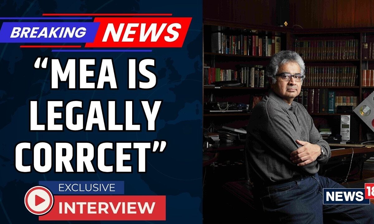 "Passport Is Not Conclusive Proof Of Citizenship": Harish Salve Backs MEA's Statement | News18