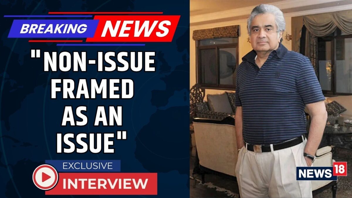 Everything Is Going Right, So A Non-Issue Is Being Made Into An Issue: Harish Salve On Passport Row