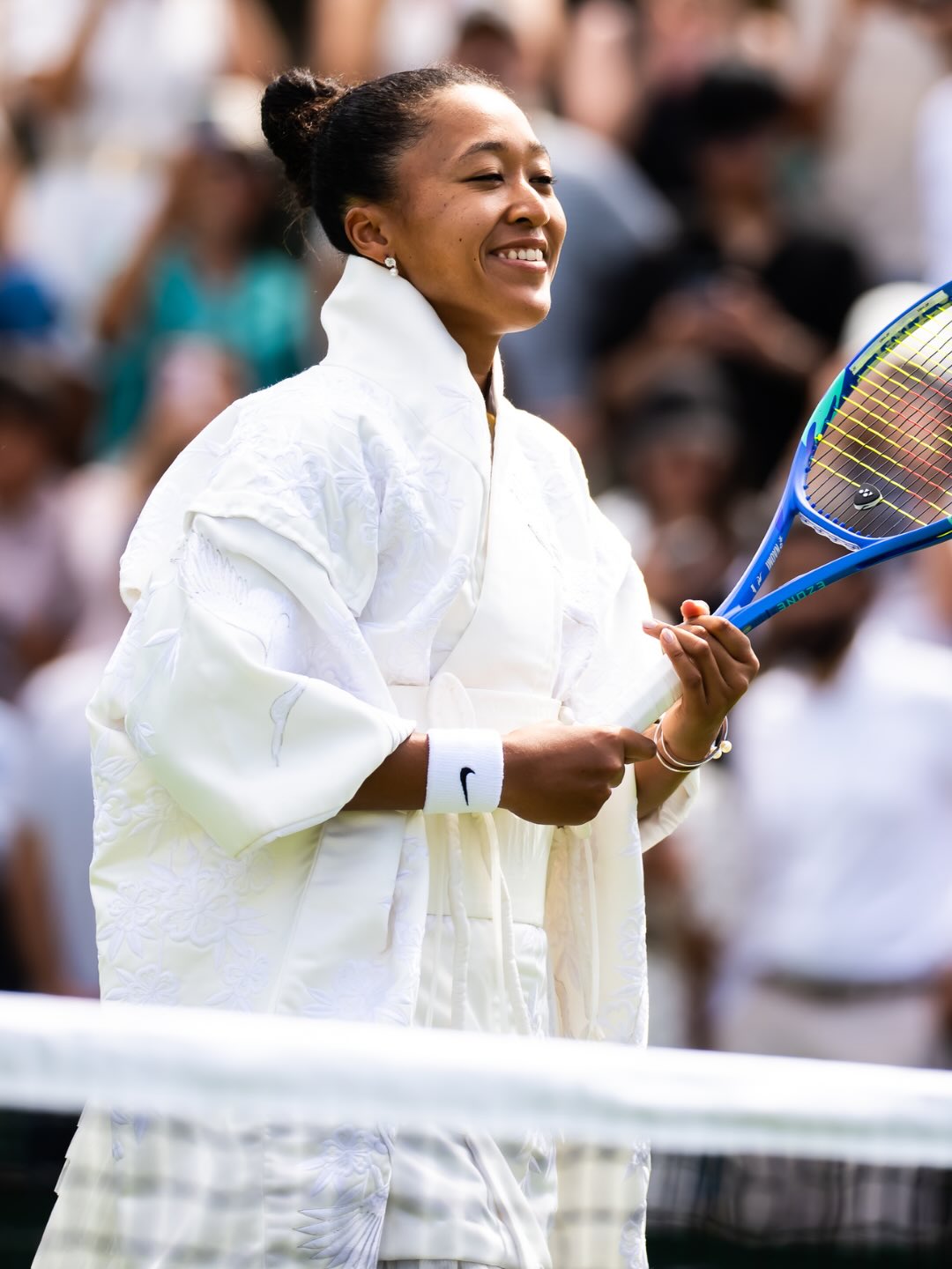 Naomi Osaka Makes A Grand Entrance In A Custom Kimono-Inspired Ensemble Naomi Osaka Makes A Grand Entrance In A Custom Kimono-Inspired Ensemble