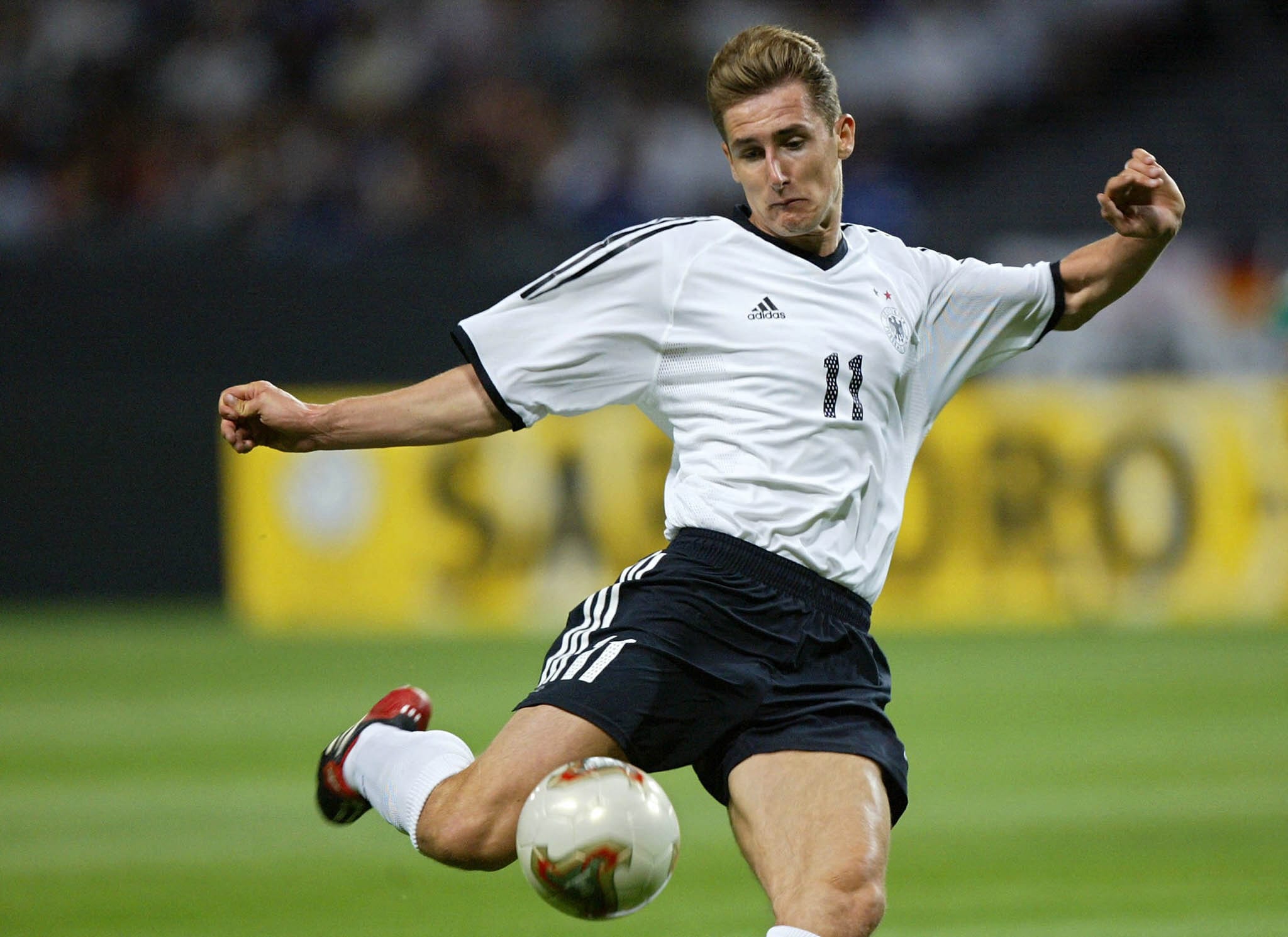 Legends couldn't catch him. Greats like Miroslav Klose, Ronaldo Nazário, Lionel Messi and Kylian Mbappé never reached 13 goals in a single World Cup. (AFP)