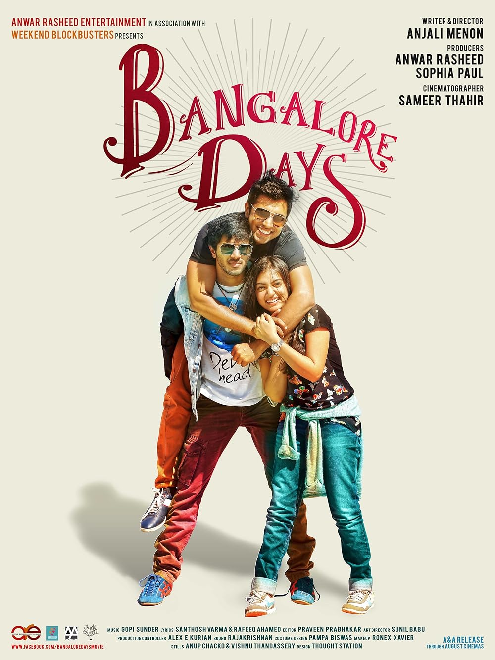 Bangalore Days: The drama revolves around three cousins from Kerala who move to Bengaluru in search of new experiences and opportunities. As they navigate careers, relationships, heartbreaks and personal growth. The city becomes a character in itself. Directed by Anjali Menon, the 2014 coming-of-age drama stars Dulquer Salmaan, Nivin Pauly, Nazriya Nazim, Fahadh Faasil, Parvathy Thiruvothu, Nithya Menen and Isha Talwar. Bangalore Days: The drama revolves around three cousins from Kerala who move to Bengaluru in search of new experiences and opportunities. As they navigate careers, relationships, heartbreaks and personal growth. The city becomes a character in itself. Directed by Anjali Menon, the 2014 coming-of-age drama stars Dulquer Salmaan, Nivin Pauly, Nazriya Nazim, Fahadh Faasil, Parvathy Thiruvothu, Nithya Menen and Isha Talwar.