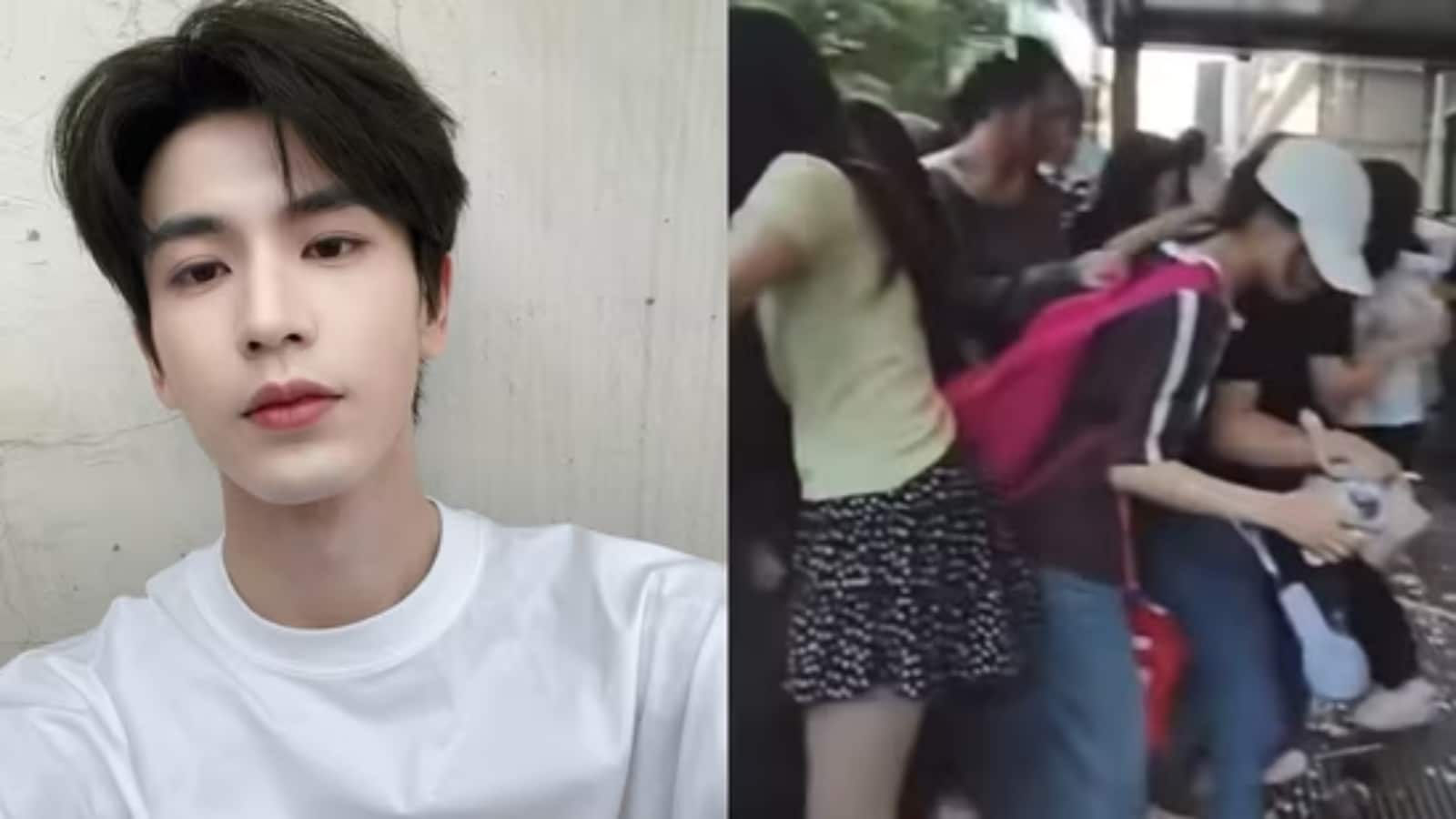 Zhang Linghe Event In China Cancelled After Glass Door Shatters During Fan Rush, 5 Injured
